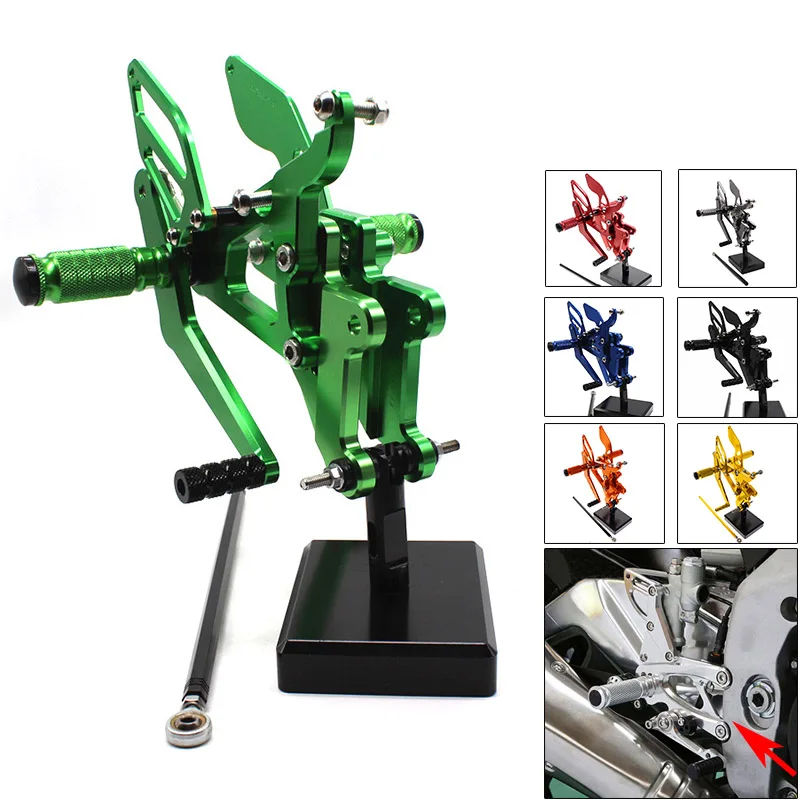 CNC Del Motociclo Pedane Regolabili Posteriori Set Spina Del Piede For Yamaha YZF R6 YZFR6 2003 2004 2005
CNC Del Motociclo Pedane Regolabili Posteriori Set Spina Del Piede For Yamaha YZF R6 YZFR6 2003 2004 2005