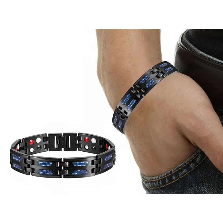 Men's jewelry fashion titanium magnet element bracelet titanium carbon fiber man bracelet
Men's jewelry fashion titanium magnet element bracelet titanium carbon fiber man bracelet