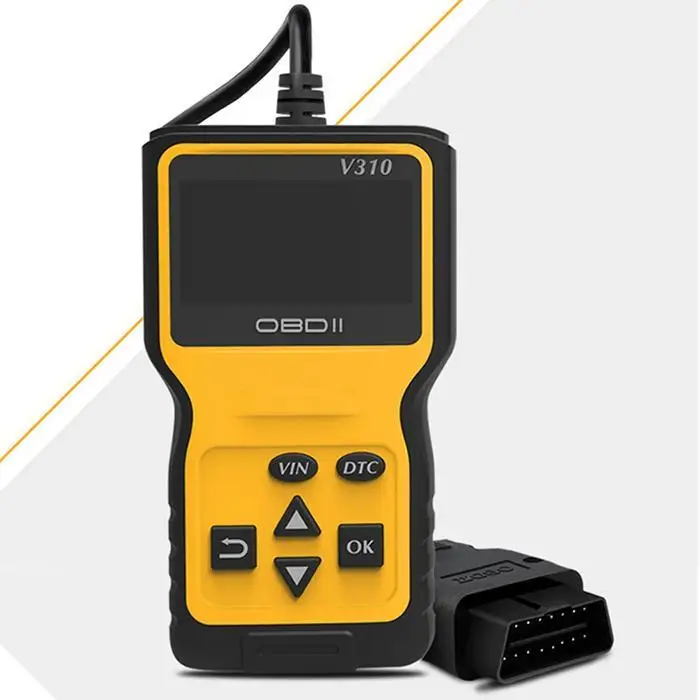 V310 Car Diagnostics Tool OBD Auto Code Reader OBD2 Scanner Launch Car Check Instruments Engine Fault Diagnostic scanner Tool
V310 Car Diagnostics Tool OBD Auto Code Reader OBD2 Scanner Launch Car Check Instruments Engine Fault Diagnostic scanner Tool