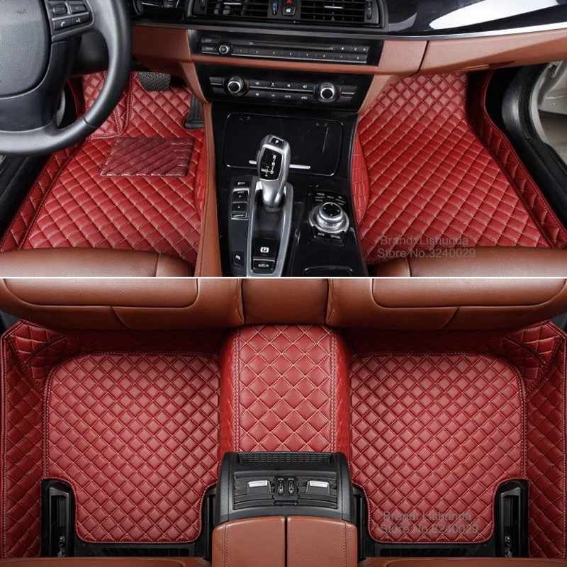 Customized car floor mats for Jaguar F-pace XF XJ XJL XJ6 XJ8 XJ6L XJ8L Sport all weather full protection styling carpet rug | Автомобили