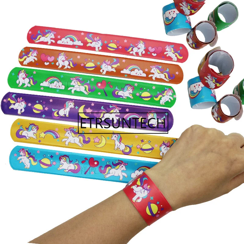 2400pcs/lot Unicorn Pattern Multi color Pat Circle Bracelet Bangle Party Gift Children's Toy Bracelet Clap Ring Party Decoration
2400pcs/lot Unicorn Pattern Multi color Pat Circle Bracelet Bangle Party Gift Children's Toy Bracelet Clap Ring Party Decoration