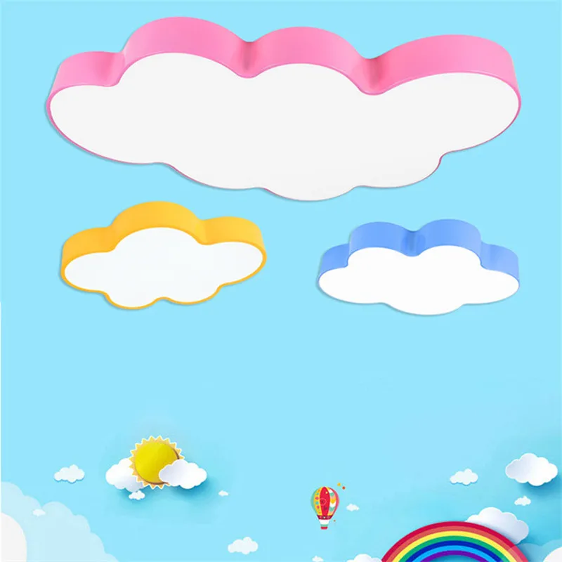 Modern Colorful Cloud Led Ceiling Light for Kindergarten Kid's Room Foyer Bedroom Iron Acrylic Illuminare Lighting Fixture 1741
Modern Colorful Cloud Led Ceiling Light for Kindergarten Kid's Room Foyer Bedroom Iron Acrylic Illuminare Lighting Fixture 1741