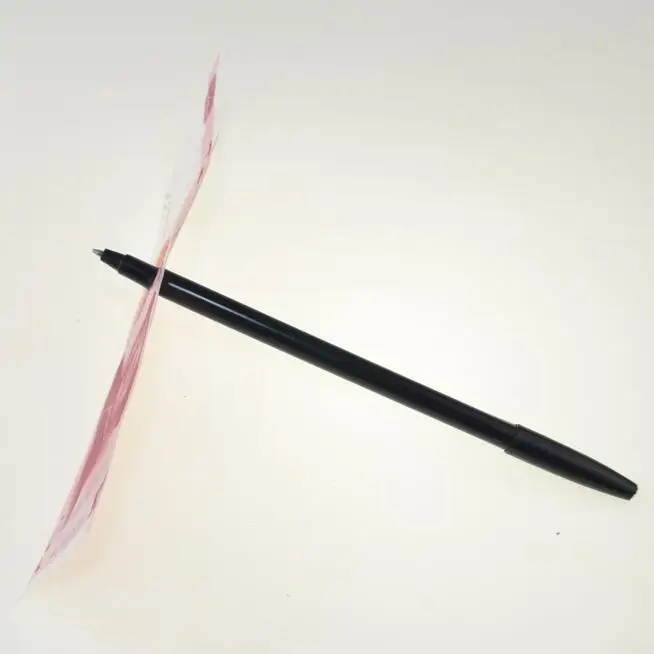 1pc Pen Penetration/ Pen Through Bill Magic Tricks Close Up Illusion Gimmick Props Magica Pen
1pc Pen Penetration/ Pen Through Bill Magic Tricks Close Up Illusion Gimmick Props Magica Pen