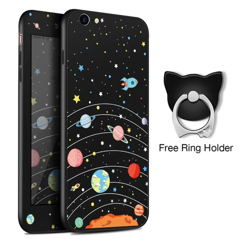 Чехол ASINA 360 с полным покрытием для iPhone 6 6s силиконовый чехол милыми оригинальными