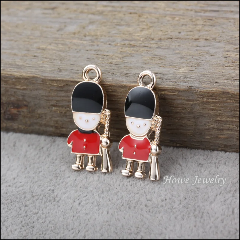 50pcs UV gold plated alloy British Style Royal Soldier enamel Charm fit for Necklaces & Pendants Jewelry Findings 80114
50pcs UV gold plated alloy British Style Royal Soldier enamel Charm fit for Necklaces & Pendants Jewelry Findings 80114