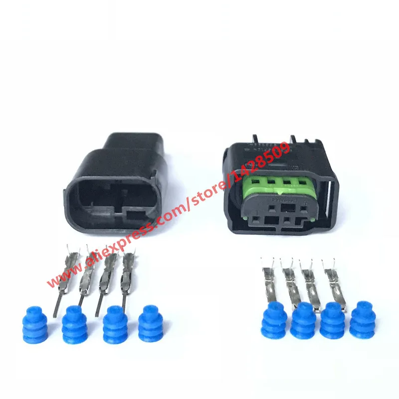 10 Sets 4 Pin LPG Converter Automotive Harness Connector 1-967640-1 / 8E0 971 934 / 968399-1 Female Male For VW AUDI BMW
10 Sets 4 Pin LPG Converter Automotive Harness Connector 1-967640-1 / 8E0 971 934 / 968399-1 Female Male For VW AUDI BMW