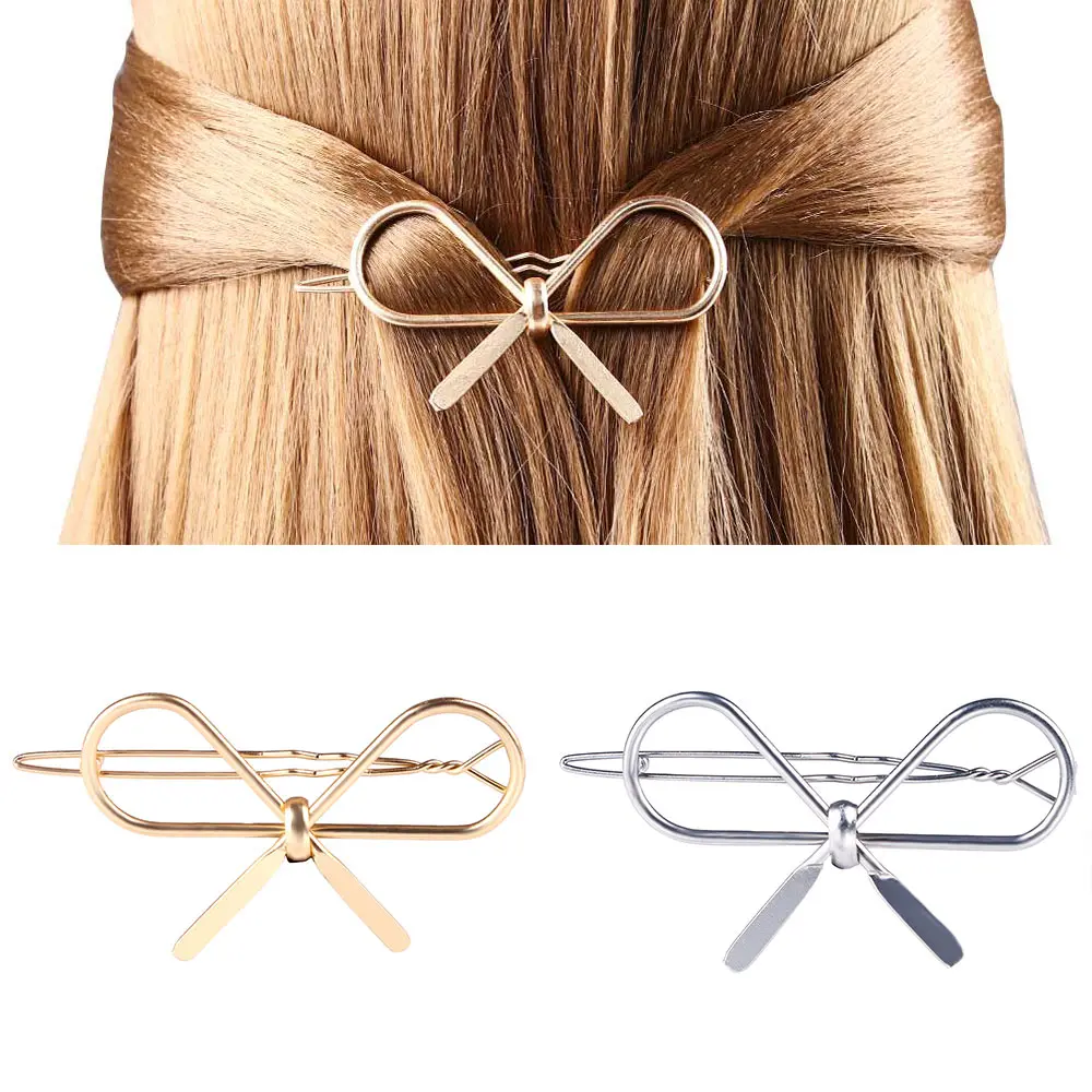 1Pcs Korea Hairpins Metal BowKnot Hair Barrettes Girls Women Ladies Hairgrips Hair Clip Hair Accessories Hairgrips Jewelry
1Pcs Korea Hairpins Metal BowKnot Hair Barrettes Girls Women Ladies Hairgrips Hair Clip Hair Accessories Hairgrips Jewelry