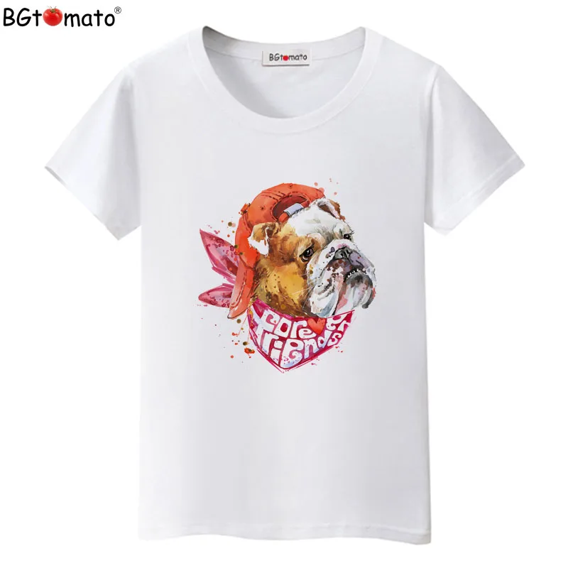 BGtomato T shirt Funny dog t-shirt Cheap sale summer casual top tees Original brand comfortable tshirt women
BGtomato T shirt Funny dog t-shirt Cheap sale summer casual top tees Original brand comfortable tshirt women