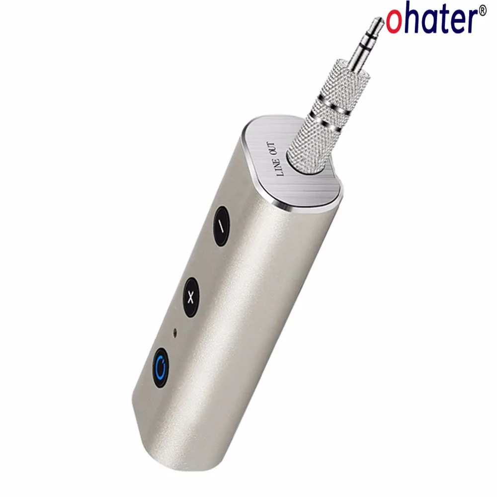 Ohater Bluetooth приемник 3 5 мм разъем аудио музыка беспроводной адаптер автомобильный
