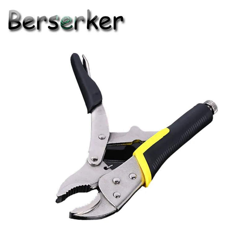 Berserker 45# Carbon Steel 10" Locking Pliers LQH-011 Round Nose Vice Grips Quick Clamp Welding Tool Multi Durable Hand Tools
Berserker 45# Carbon Steel 10" Locking Pliers LQH-011 Round Nose Vice Grips Quick Clamp Welding Tool Multi Durable Hand Tools