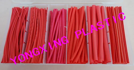 265pcs/box 1.0/1.5/2.5/3.5/5.0/7.0/10.0/13.0/20mm heat shrink tubing kits red color shrink ratio 2:1
265pcs/box 1.0/1.5/2.5/3.5/5.0/7.0/10.0/13.0/20mm heat shrink tubing kits red color shrink ratio 2:1