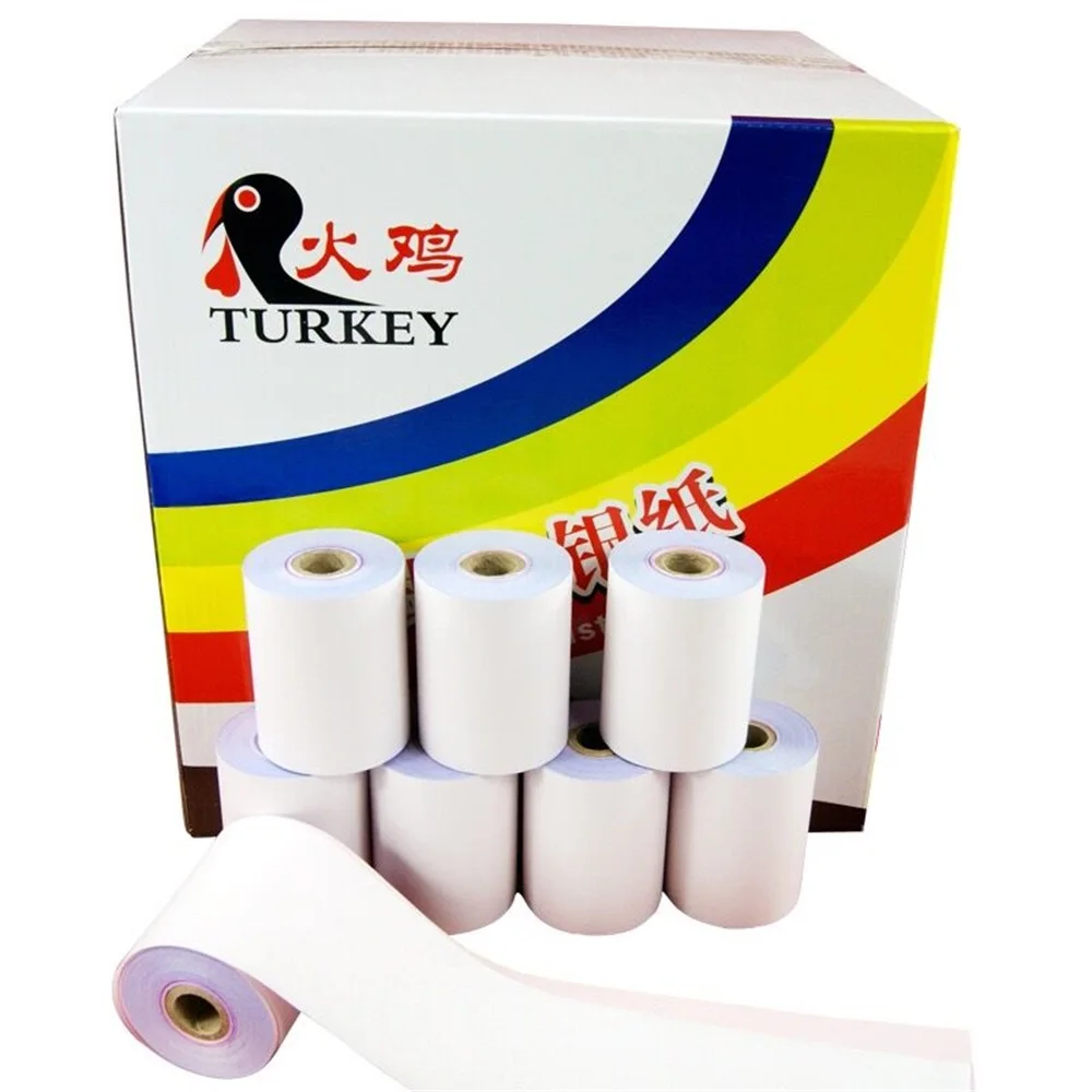 2-ply Cash Register Bond Pos Paper Rolls Width 3" (Inch) Length 50' (Feet) 100 Rolls
2-ply Cash Register Bond Pos Paper Rolls Width 3" (Inch) Length 50' (Feet) 100 Rolls