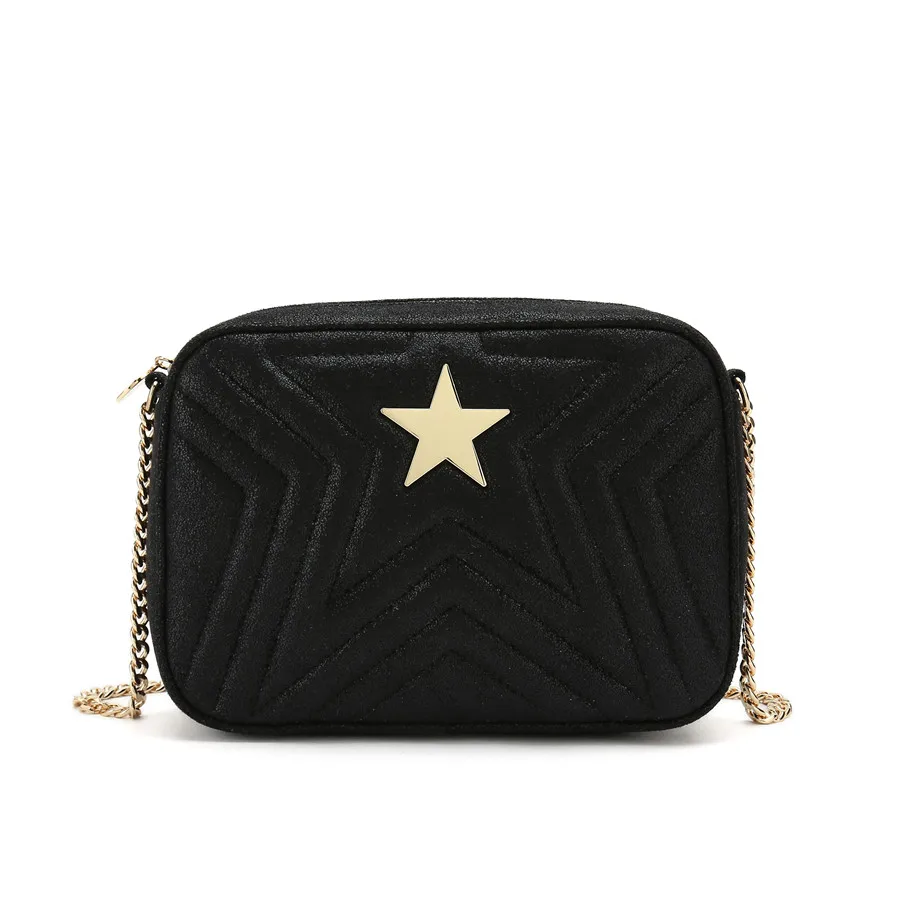 Women Chain Bag Import PVC Small Square Shoulder Bag Star Decorative Messenger Bags Female Fashion Crossbody Handbag Wholesale
Women Chain Bag Import PVC Small Square Shoulder Bag Star Decorative Messenger Bags Female Fashion Crossbody Handbag Wholesale