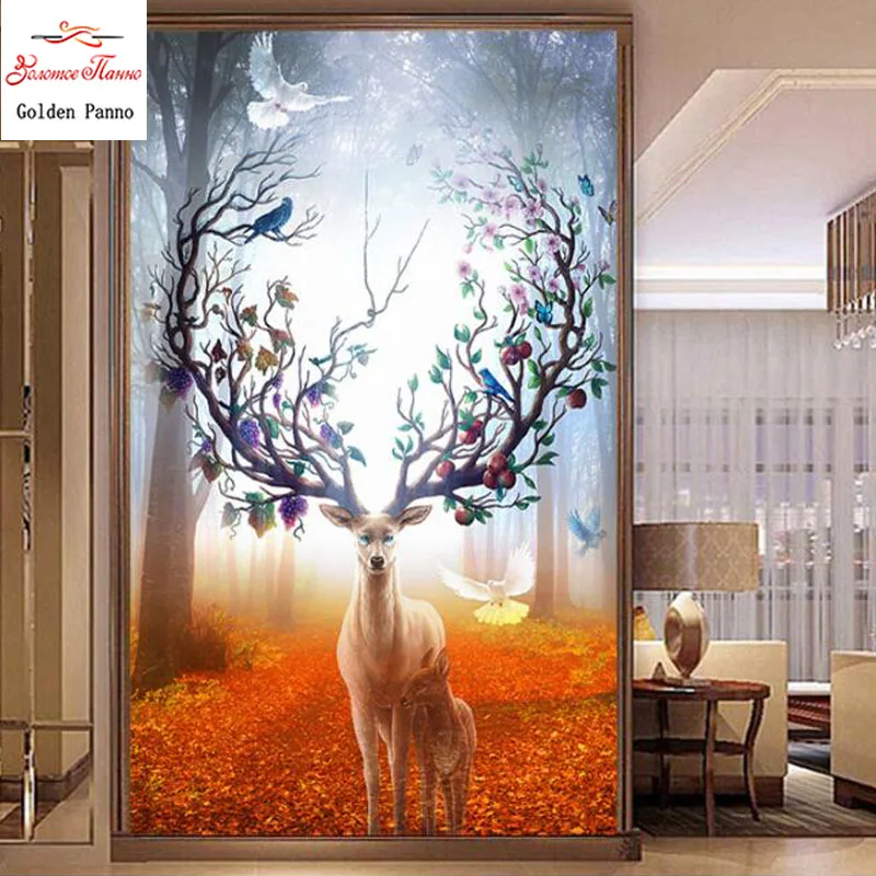 GoldenPanno,Needlework,DIY DMC Cross stitch,animal and plant cross stitch kit 9ct 11ct printed cotton silk thread gold deer 12
GoldenPanno,Needlework,DIY DMC Cross stitch,animal and plant cross stitch kit 9ct 11ct printed cotton silk thread gold deer 12