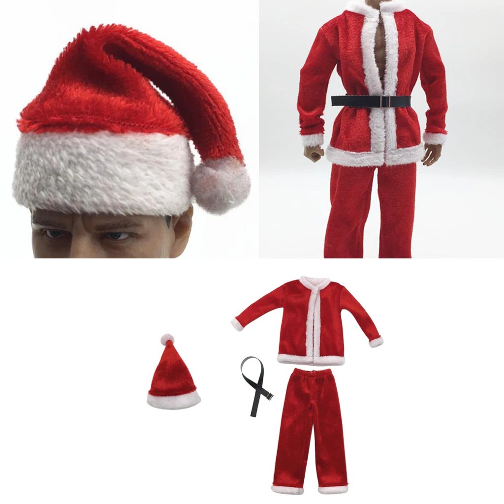 1:6 Scale Christmas Clothes Costume Set &Hat Santa Claus Cap for 12inch Action Figure Doll Toy Accessories
1:6 Scale Christmas Clothes Costume Set &Hat Santa Claus Cap for 12inch Action Figure Doll Toy Accessories