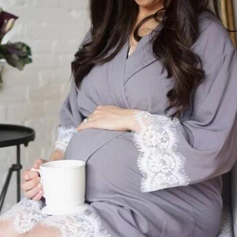 Solid V-Neck Lace Edge Pregnancy Dresses For Pregnant Women Maternity Dresses For Photo Shoot Maternity Photography Props 2019
Solid V-Neck Lace Edge Pregnancy Dresses For Pregnant Women Maternity Dresses For Photo Shoot Maternity Photography Props 2019