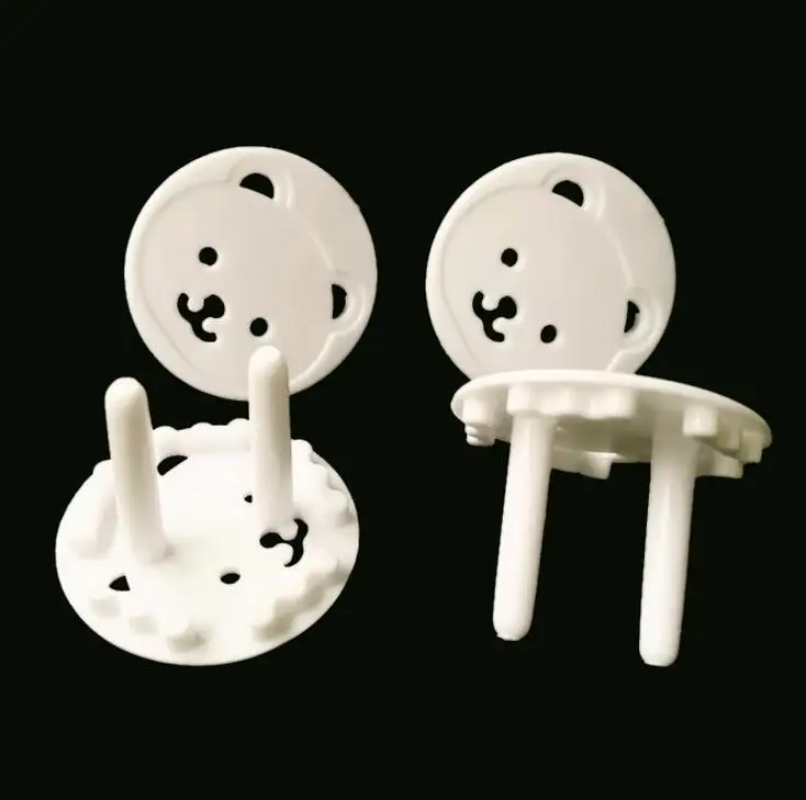Lovely Round Bear Shape Toddler Infant Baby Electrical Safety Protector Socket Plug Lock Cover Two Pin 100pcs/lot
Lovely Round Bear Shape Toddler Infant Baby Electrical Safety Protector Socket Plug Lock Cover Two Pin 100pcs/lot