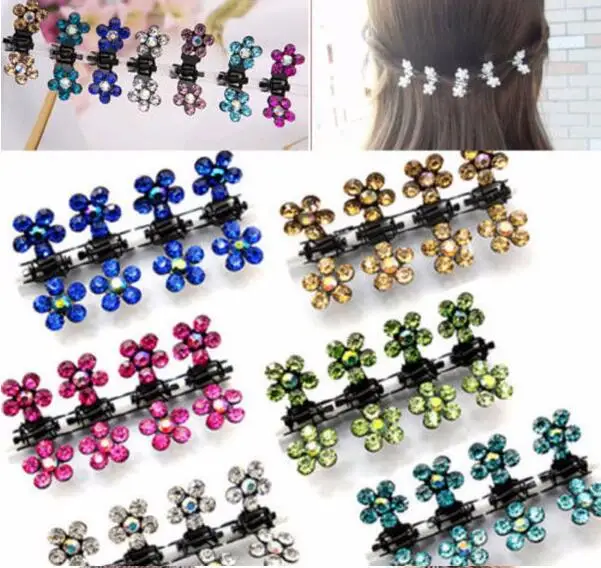 12 Pcs/Set Baby Kid Child Crystal Flower Mini Barrettes Hair Claw Clamp Hair Clip Hair Pin Hair Accessories New A280
12 Pcs/Set Baby Kid Child Crystal Flower Mini Barrettes Hair Claw Clamp Hair Clip Hair Pin Hair Accessories New A280