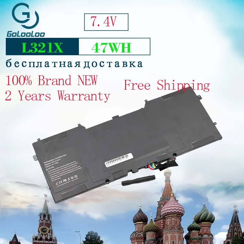 Golooloo 7.4v 47Wh NVR98 Replacement Laptop Battery For DELL XPS 13 L321X 13-L321X L321X 13-L322X 12 12d 9Q33 13 Ultrabook
Golooloo 7.4v 47Wh NVR98 Replacement Laptop Battery For DELL XPS 13 L321X 13-L321X L321X 13-L322X 12 12d 9Q33 13 Ultrabook