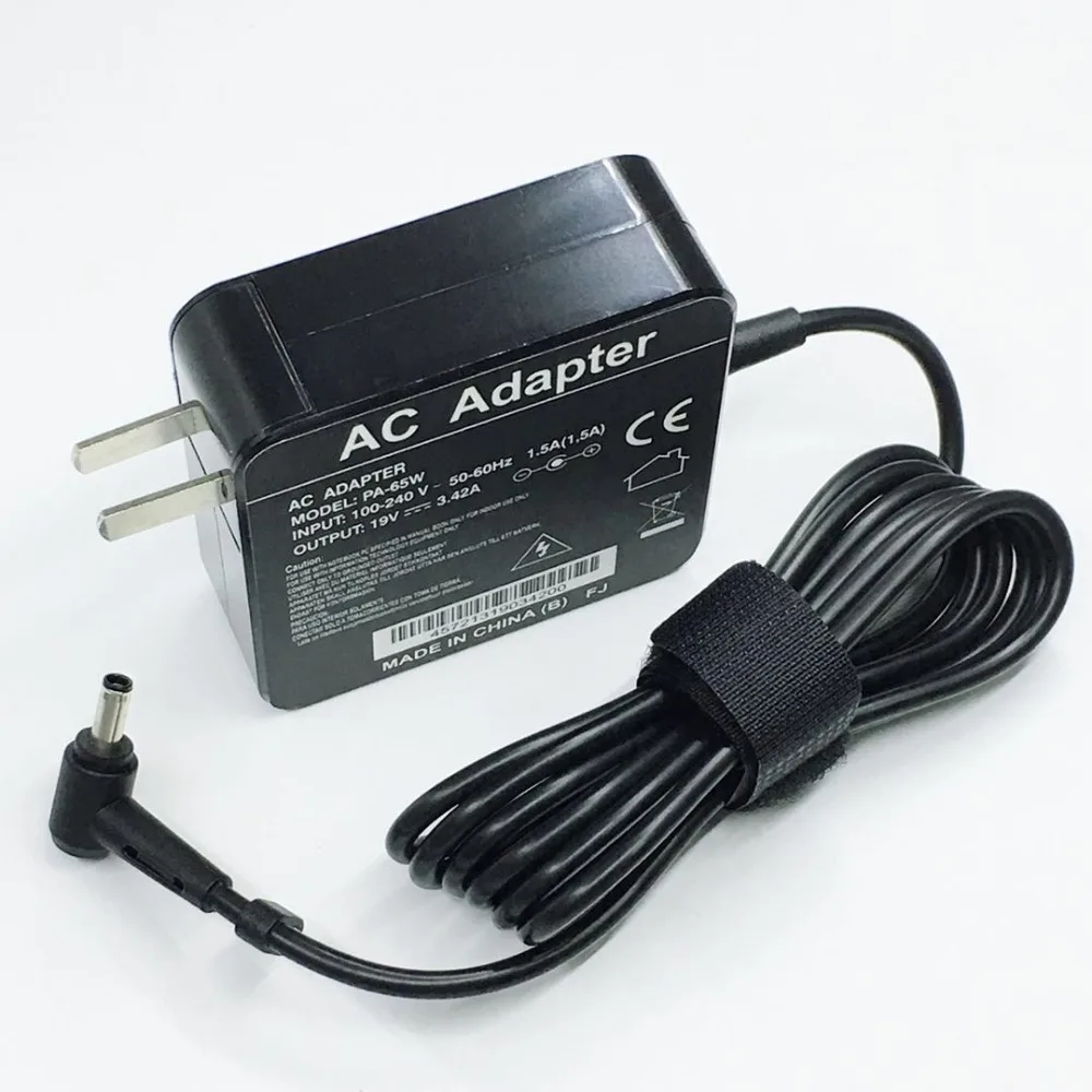 19V 3.42A 65W 5.5*2.5mm US Plug AC Power Adapter for Asus X501a X502c X51 X55A X550CC X550VB V451LA X450CA X55Vd Laptop Charge
19V 3.42A 65W 5.5*2.5mm US Plug AC Power Adapter for Asus X501a X502c X51 X55A X550CC X550VB V451LA X450CA X55Vd Laptop Charge