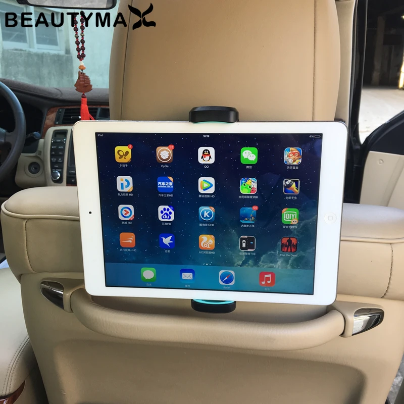 На заднем сиденье автомобильный держатель телефона Tablet Подставка крепление