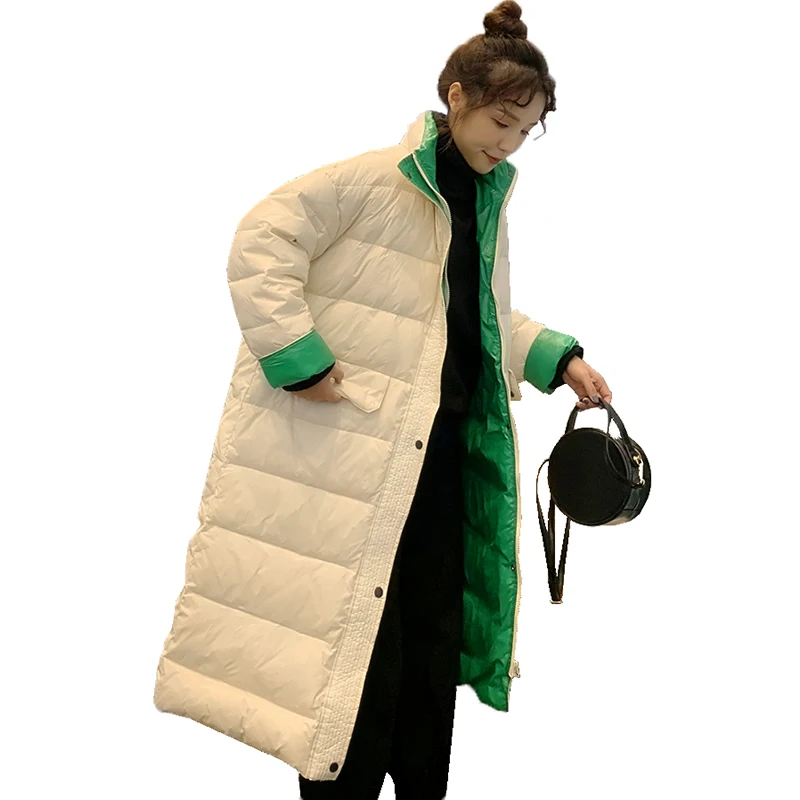 Winter Fashion Thicken Jacket Women 90% Duck Down Coat 2019 Warm Parka Female Long Down Jacket Quilted Coat Womens Down Jacket
Winter Fashion Thicken Jacket Women 90% Duck Down Coat 2019 Warm Parka Female Long Down Jacket Quilted Coat Womens Down Jacket