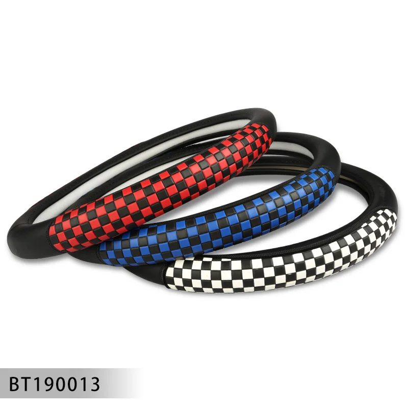 Sport Leather Car Steering Wheel Covers Case Auto Interior Accessories For Mercedes Honda Land Cruiser 120 Mazda cx5 2016
Sport Leather Car Steering Wheel Covers Case Auto Interior Accessories For Mercedes Honda Land Cruiser 120 Mazda cx5 2016