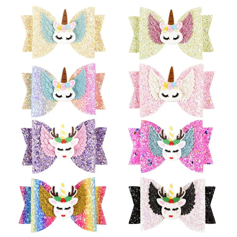 4 Pieces Baby Elk Unicorn Hair Clips Girls Bowknot Hairpin Handmade Children Hair Accessories Kids Hair Ornament
4 Pieces Baby Elk Unicorn Hair Clips Girls Bowknot Hairpin Handmade Children Hair Accessories Kids Hair Ornament