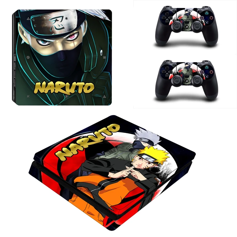 NARUTO TO BORUTO Style Skin For Playstation 4 Slim PS4 Sticker for Console +2 PCS Controller Cover Stickers | Электроника