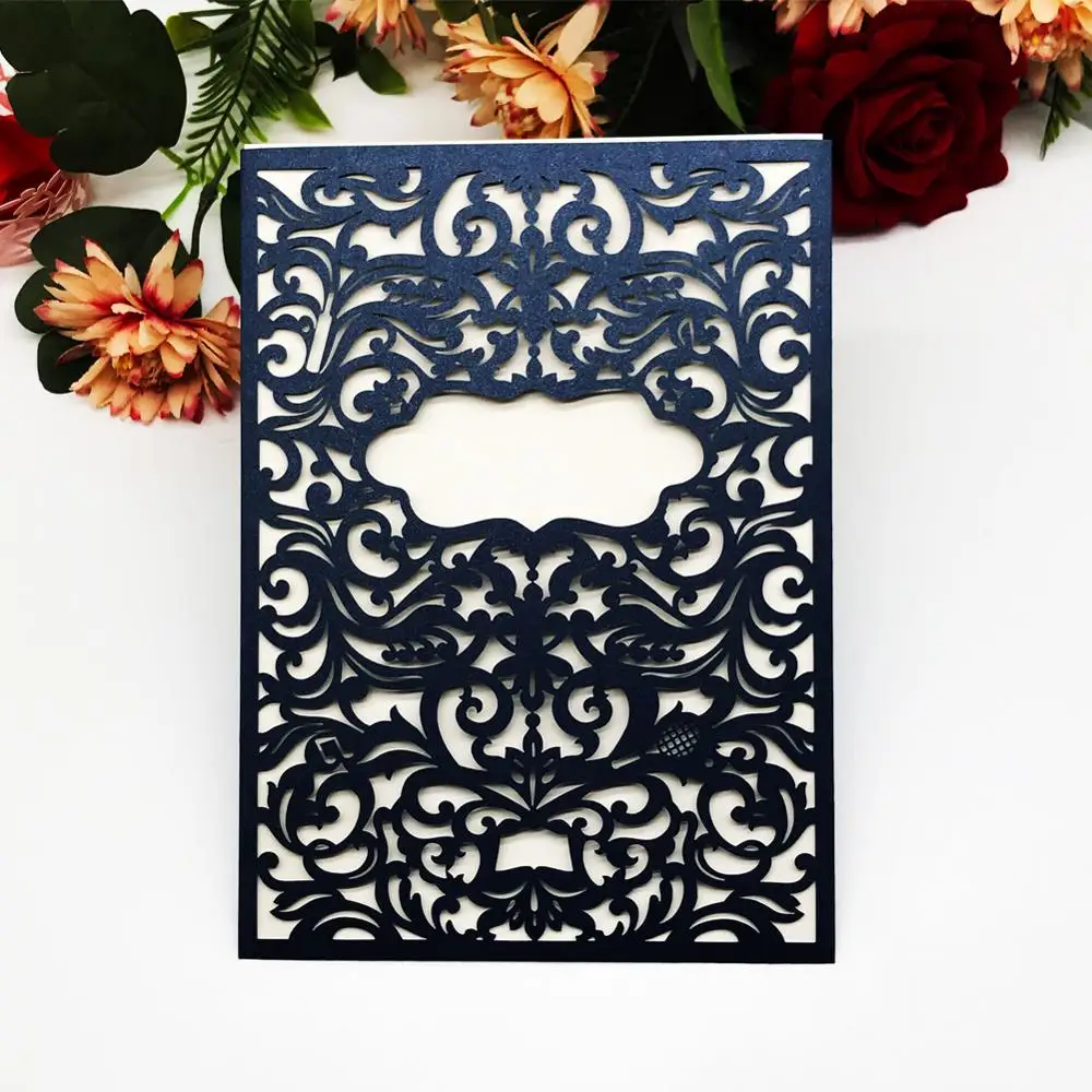 20pcs Laser Cut Pearl Paper Wedding Invitations Cards Pocket Design Wedding Birthday Party Announcement Greeting Postcards
20pcs Laser Cut Pearl Paper Wedding Invitations Cards Pocket Design Wedding Birthday Party Announcement Greeting Postcards