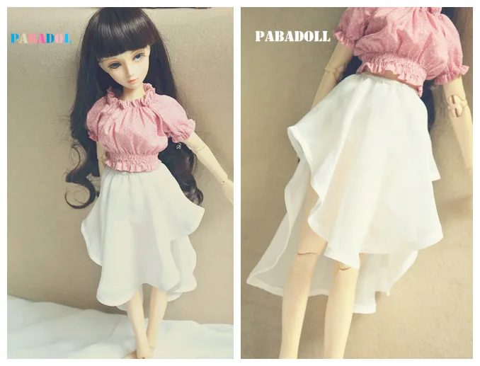 Fashion White Chiffon Irregular Skirt for BJD Doll 1/6 YOSD,1/4 MSD,1/3 SD16 Clothes Customized CWB38-1
Fashion White Chiffon Irregular Skirt for BJD Doll 1/6 YOSD,1/4 MSD,1/3 SD16 Clothes Customized CWB38-1