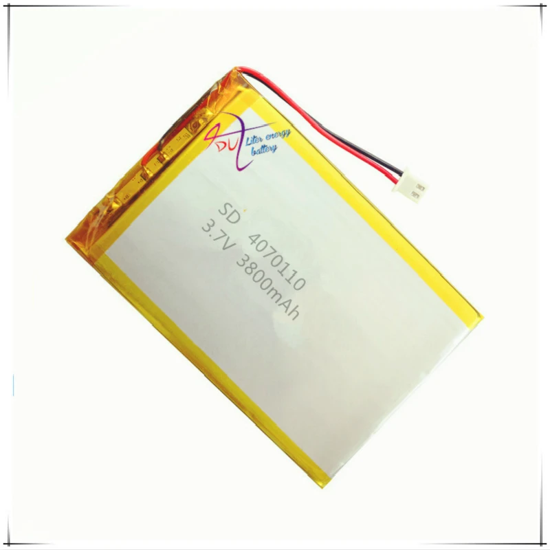 XHR-2P 2.54 3.7V 3800mAh in the special offer core polymer battery 4070110 student computer
XHR-2P 2.54 3.7V 3800mAh in the special offer core polymer battery 4070110 student computer