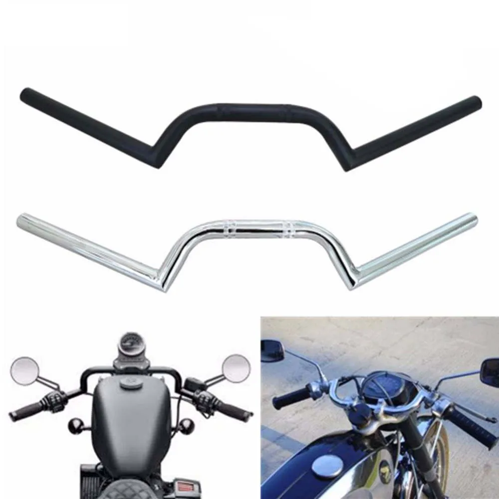 Универсальный Fit Chopper Cafe Racer Cruiser Bobber Tracker руль мотоцикла хром 7/8 "22 мм руль с высокой посадкой Drag Bar
Универсальный Fit Chopper Cafe Racer Cruiser Bobber Tracker руль мотоцикла хром 7/8 "22 мм руль с высокой посадкой Drag Bar