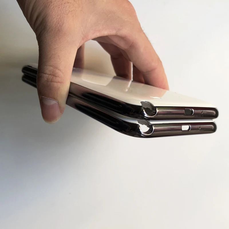 Оригинальный средний ободок рамка Крышка батарейного отсека для Samsung Galaxy Note 2 E250S K