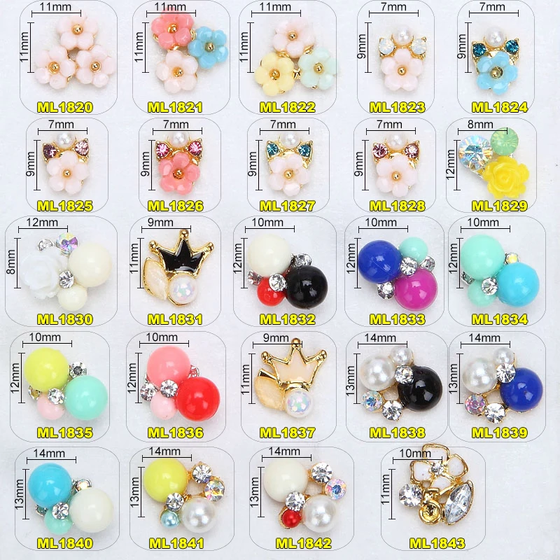 Bling!!100pcs 3D Alloy Nail Art Nail Jewelry Decoration 7-14mm Big Rhinestones Diamond Embellishment Professional Nail Art Charm
Bling!!100pcs 3D Alloy Nail Art Nail Jewelry Decoration 7-14mm Big Rhinestones Diamond Embellishment Professional Nail Art Charm