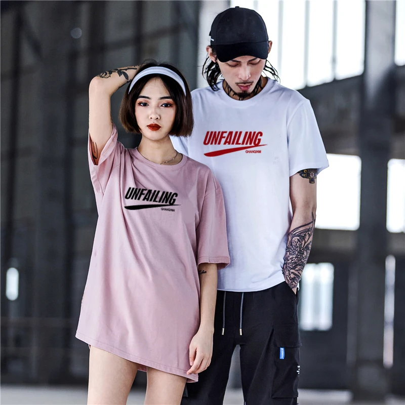 2019 летняя белая рубашка Harajuku футболка Для мужчин Уличная хлопковая Футболка