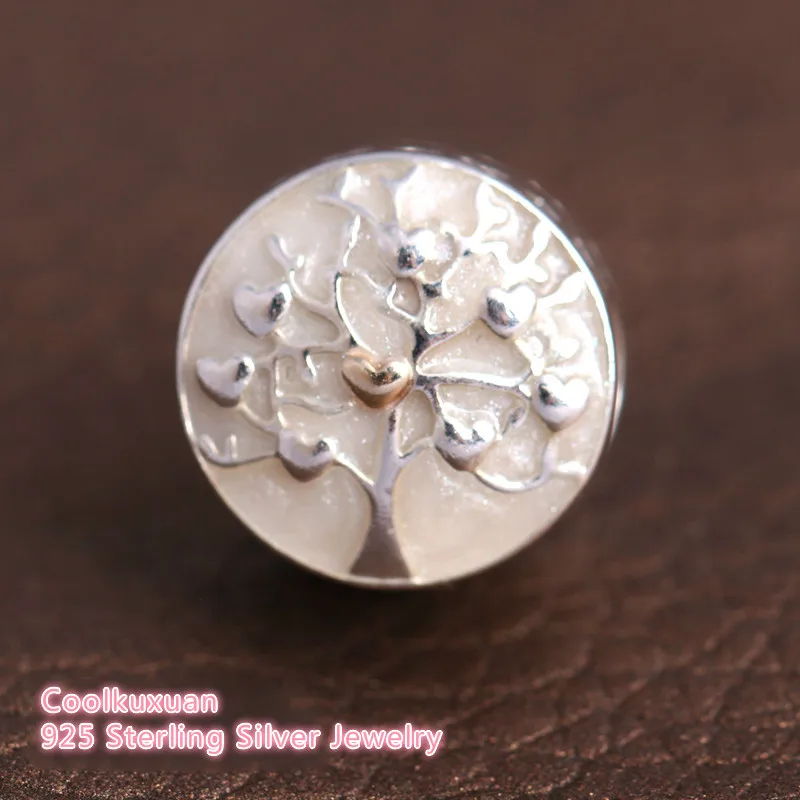Light Yellow Gold Color Tree of Hearts Beads Fit Pandora Charm Bracelets 925 Sterling Silver Enamel Tree Beads Mother's Jewelry
Light Yellow Gold Color Tree of Hearts Beads Fit Pandora Charm Bracelets 925 Sterling Silver Enamel Tree Beads Mother's Jewelry