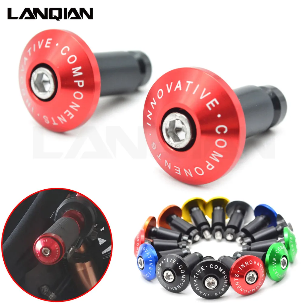 Universal 7/8 22mm motorcycle handlebar end grips Anti Vibration Silder Plug for Honda CBF1000 CF750 VFR750 VFR800 VTR1000F
Universal 7/8 22mm motorcycle handlebar end grips Anti Vibration Silder Plug for Honda CBF1000 CF750 VFR750 VFR800 VTR1000F