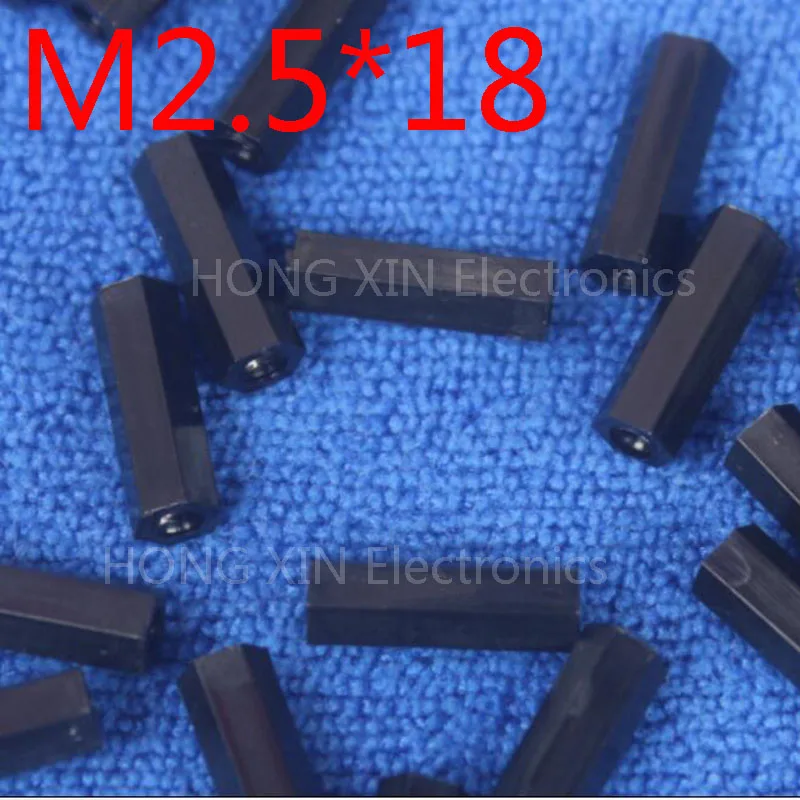M2.5*18 1pcs Black nylon Standoff Spacer Standard M2.5 Female-Female 18mm Plastic Standoff Kit Repair parts High Quality
M2.5*18 1pcs Black nylon Standoff Spacer Standard M2.5 Female-Female 18mm Plastic Standoff Kit Repair parts High Quality
