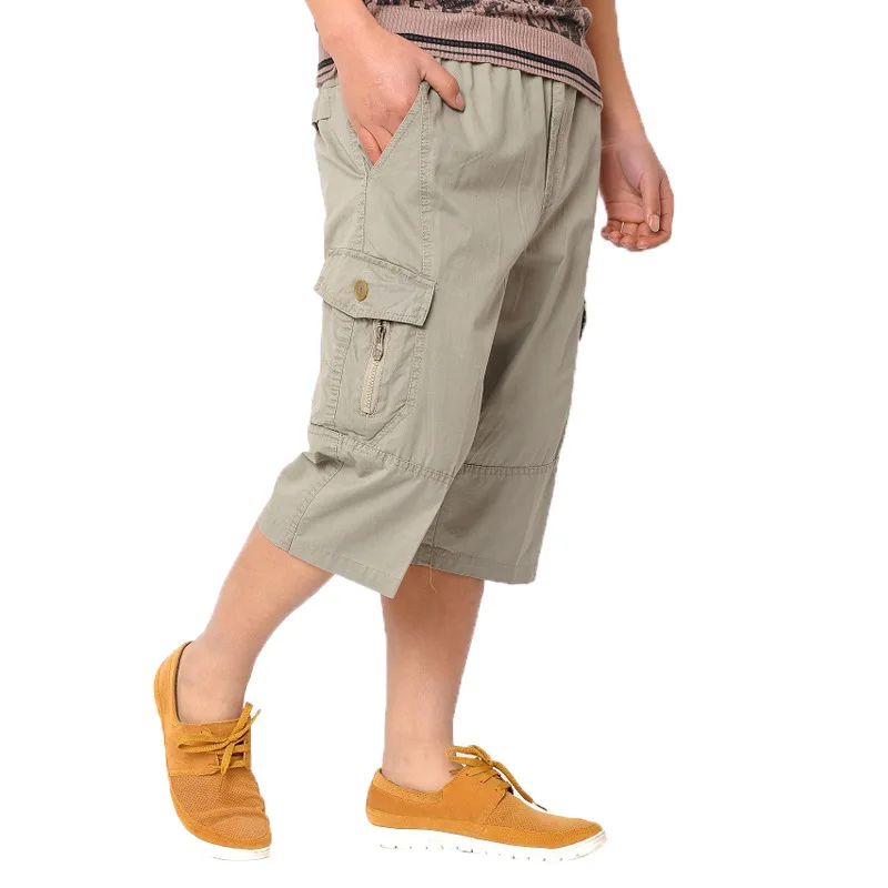 Men Military Cargo Shorts Male Summer Casual Capris Plus Size XXXL 4XL 5XL 6XL Man Knee Length Short Working Clothes Yellow
Men Military Cargo Shorts Male Summer Casual Capris Plus Size XXXL 4XL 5XL 6XL Man Knee Length Short Working Clothes Yellow