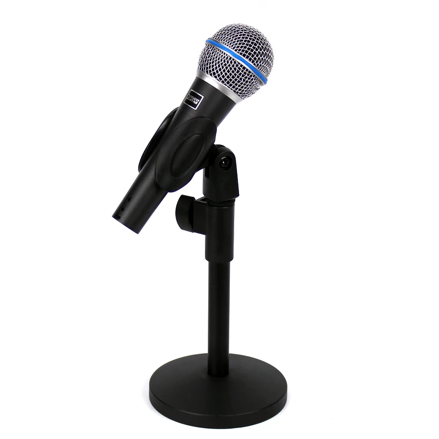 Professional Vocal Dynamic Wired Karaoke Microphone Stand Desktop Adjustable Mic Holder For BETA 58A KTV Mixer Studio Recording
Professional Vocal Dynamic Wired Karaoke Microphone Stand Desktop Adjustable Mic Holder For BETA 58A KTV Mixer Studio Recording