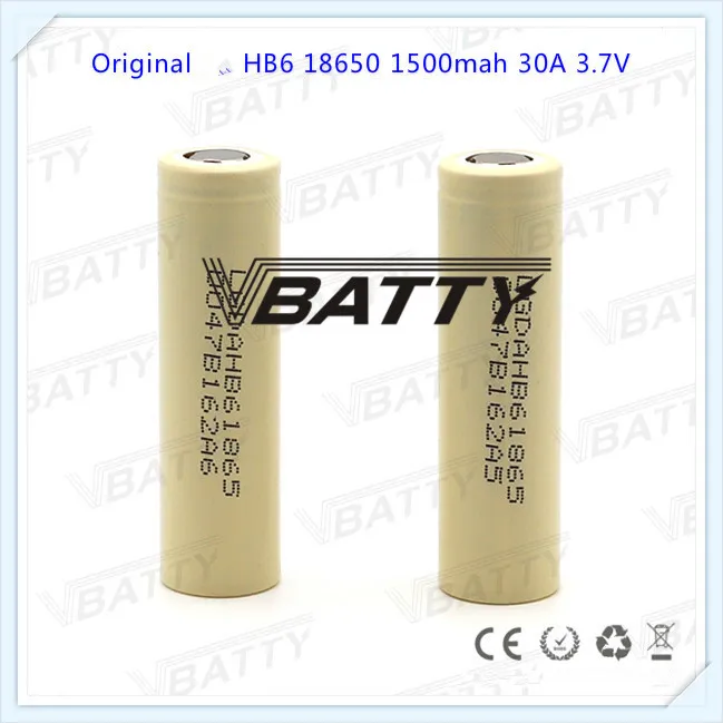 Аккумуляторная батарея для LG оптом hb6 1500mah 18650 литий-ионный аккумулятор (1 шт.) |