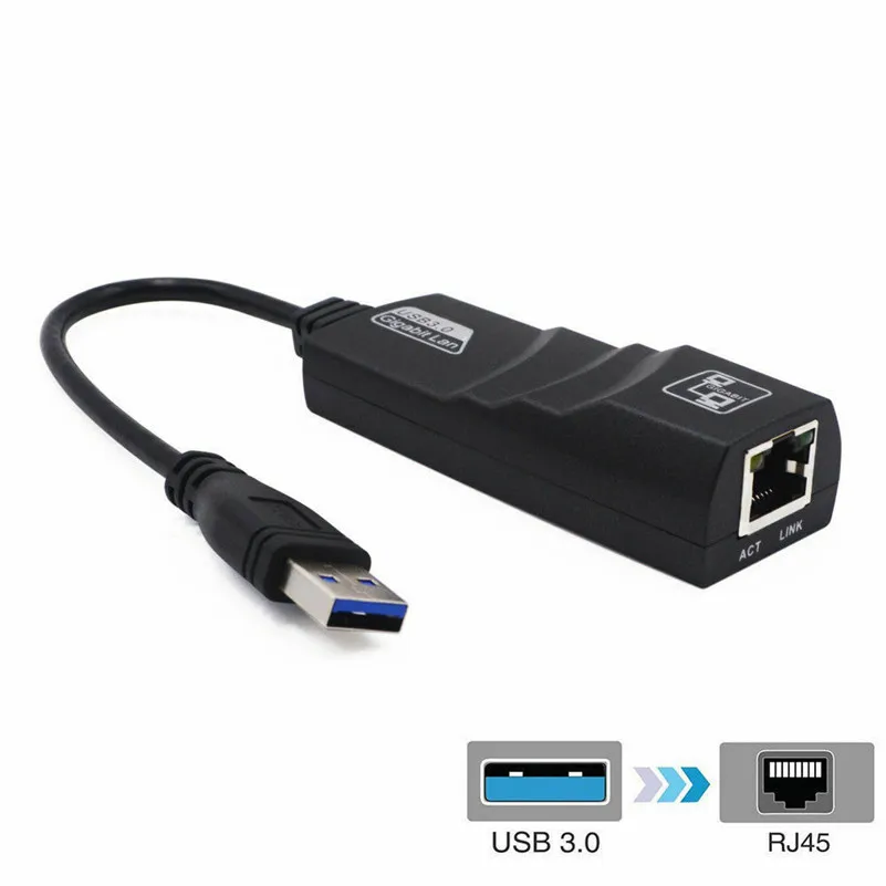 USB 3 0 до 10/100/1000 Мбит/с гигабитный RJ45 Ethernet cетевой адаптер LAN для компьютера Mac Gigabit