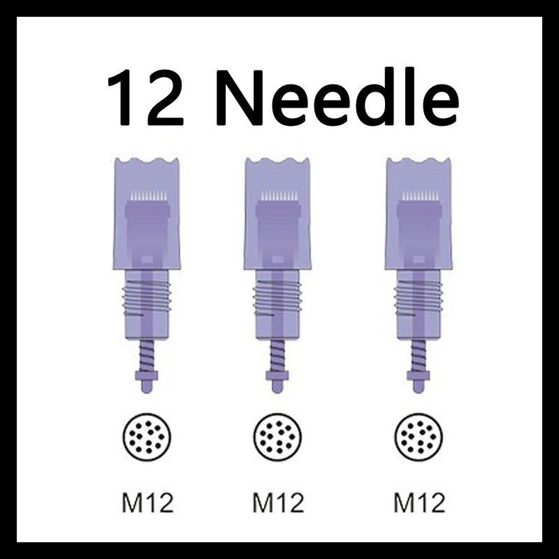 20pcs 12 Needle Derma Pen Cartridge Needle For Artmex V8 V6 V3 Eyebrow Tattoo Permanent Makeup Machine MTS tattoo needle M12 Pin
20pcs 12 Needle Derma Pen Cartridge Needle For Artmex V8 V6 V3 Eyebrow Tattoo Permanent Makeup Machine MTS tattoo needle M12 Pin