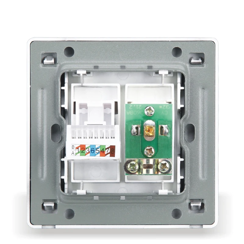 Wall Switch And Socket, 86 Type Concealed Black Steel Frame, Cable And Cable TV Socket Network With TV Socket, PC 220V 10A
Wall Switch And Socket, 86 Type Concealed Black Steel Frame, Cable And Cable TV Socket Network With TV Socket, PC 220V 10A