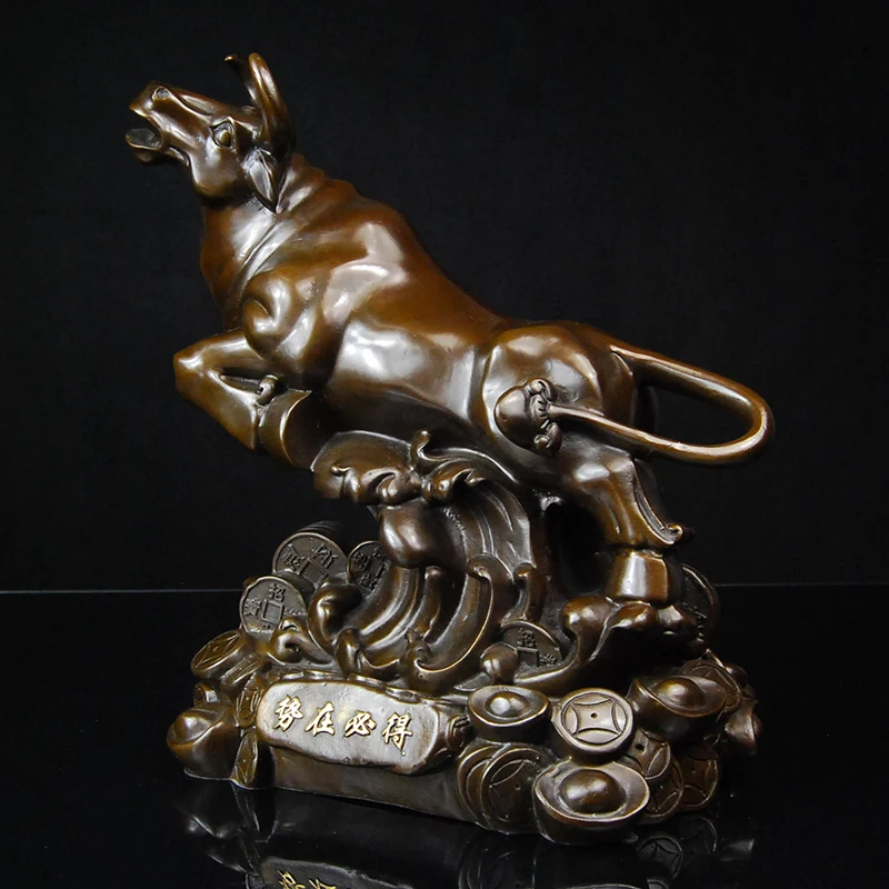 Pure copper cow ornaments living room office home wine cabinet decorations Potential copper crafts
Pure copper cow ornaments living room office home wine cabinet decorations Potential copper crafts