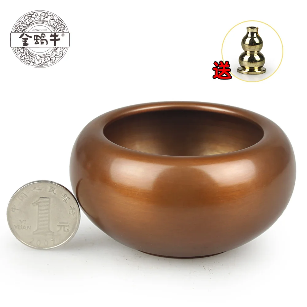 Fine aromatherapy furnace 4# incense Sterling copper brass incense burner censer playing small ornaments gifts
Fine aromatherapy furnace 4# incense Sterling copper brass incense burner censer playing small ornaments gifts