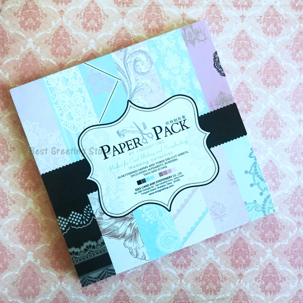 ENO Greeting vintage wedding scrapbooking paper set 6 inch wedding card making background papers paper craft supplies
ENO Greeting vintage wedding scrapbooking paper set 6 inch wedding card making background papers paper craft supplies
