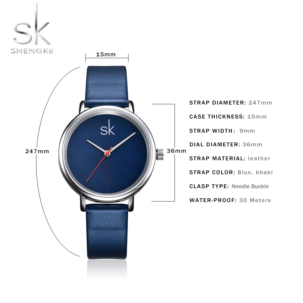 Shengke brand women fashion watch waterproof ladies leather&stainless steel bracelet watches quartz watch female women watches
Shengke brand women fashion watch waterproof ladies leather&stainless steel bracelet watches quartz watch female women watches