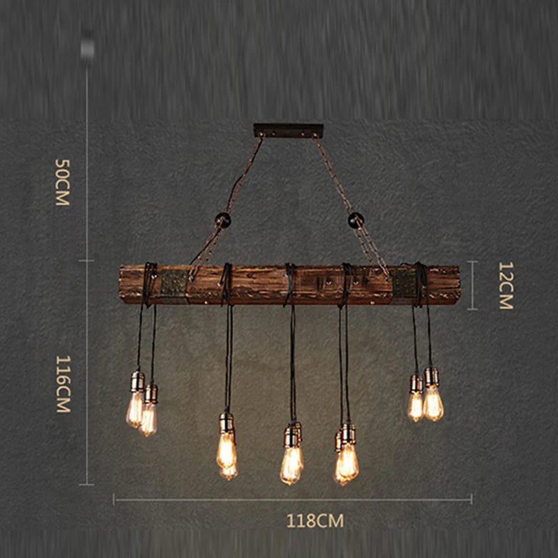 American Vintage Pendant Lights Loft Wood Art Hanging Lamp Creative Theme Restaurant Pendant Lights Industrial Edison Lighting
American Vintage Pendant Lights Loft Wood Art Hanging Lamp Creative Theme Restaurant Pendant Lights Industrial Edison Lighting